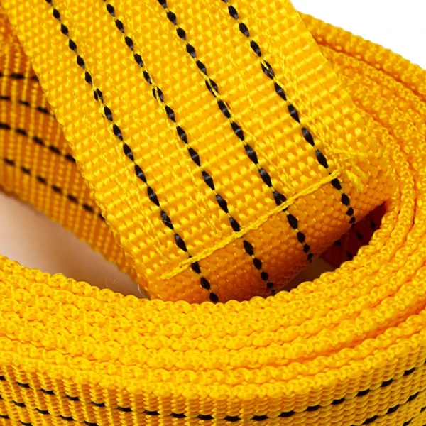 Трос буксировочный тканая лента 4м 3,5т с крюками