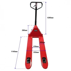 Тележка гидравлическая ручная 3т