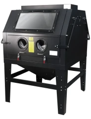 Пескоструйная камера с электродвигателем для очистки воздуха 1200л