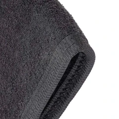 Повязка на голову на липучке (черная)