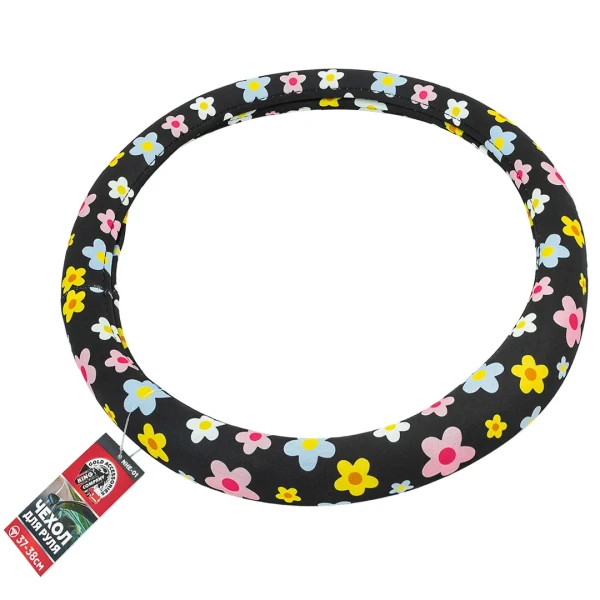 Чехол руля (цветы)