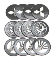 Наклейка на колпак 6см (SPARCO) (к-т 4шт)