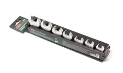 Набор ключей рожковых съемных с шарниром 3/8'', 7пр. (10, 12, 13, 14, 15, 17, 19мм), в пластиковом держателе