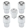 Набор секретных гаек на колесные диски 1/2''RH 5пр.