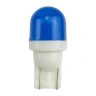 Лампочка светодиодная T10-1W Ceramic 12v синяя