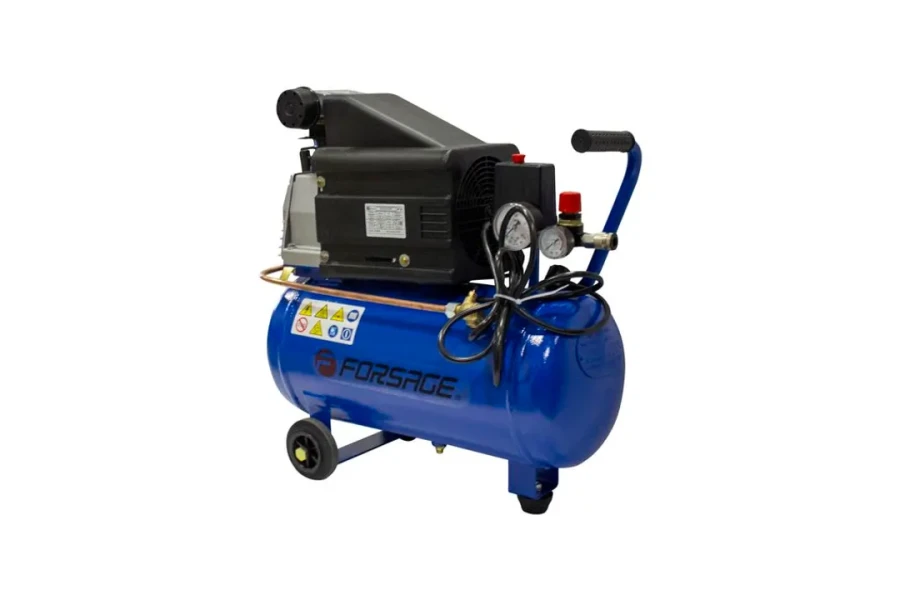 Компрессор поршневой с прямым приводом PROFESSIONAL (220В,1.8кВт,50Гц,12А,ресивер 24л, пр-ть 260л/м,раб. давл. 0.8МПа,вес 28кг, ГАРАНТИЯ 18 МЕСЯЦЕВ)