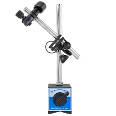 Индикатор часового типа с магнитной стойкой (0-10мм, погрешность-0,01мм), в пласт.кейсе