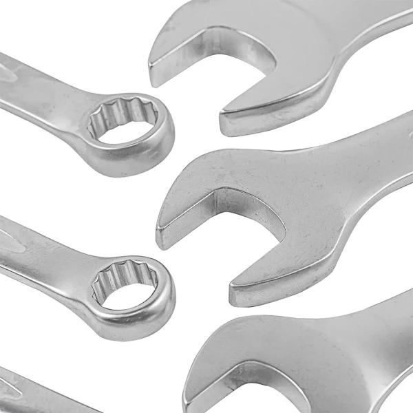 Набор ключей комбинированных, 8пр.(8,10,12-15,17,19мм), в пластиковом держателе