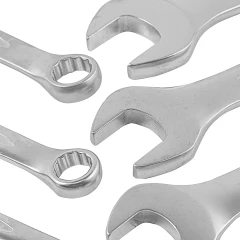 Набор ключей комбинированных, 8пр.(8,10,12-15,17,19мм), в пластиковом держателе