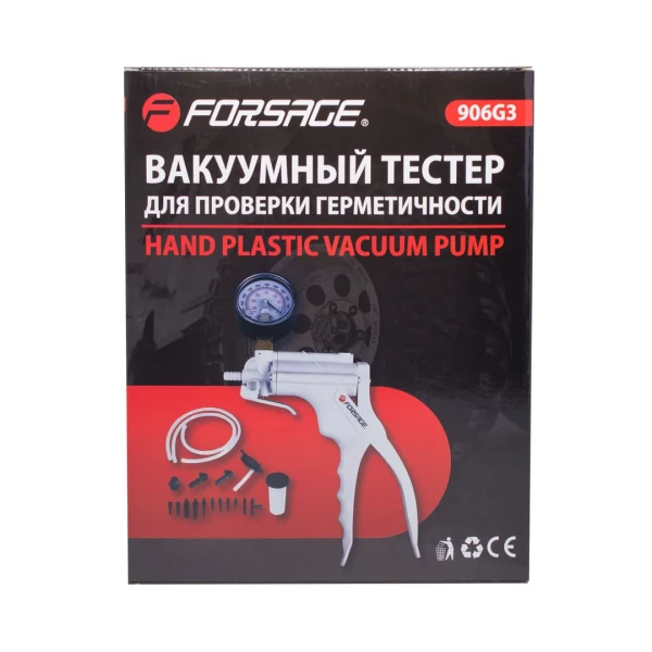 Тестер для проверки герметичности систем (вакуум -1 - 0 bar)
