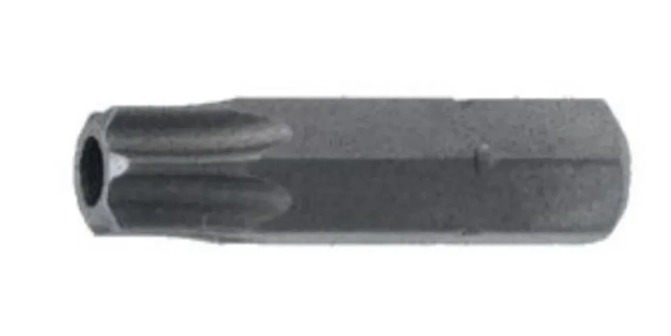 Бита TORX T40Hх25мм с отверстием,1/4''
