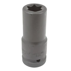 Головка ударная глубокая Е24, 3/4''