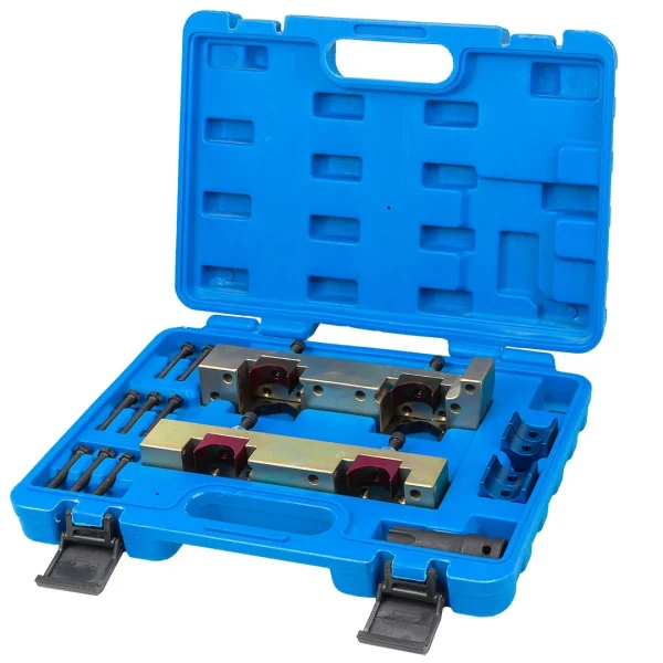 Набор фиксаторов для обслуживания двигателей Mercedes-Benz, 15пр. (M133 / M270 / M274), в кейсе