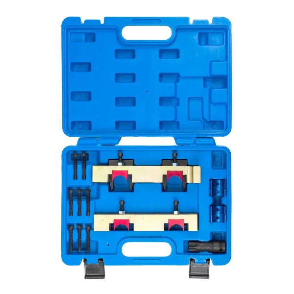 Набор фиксаторов для обслуживания двигателей Mercedes-Benz, 15пр. (M133 / M270 / M274), в кейсе