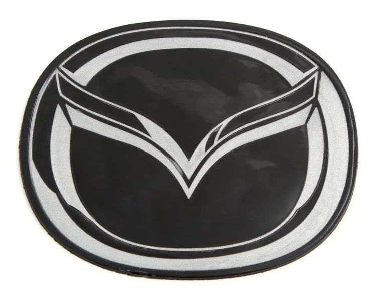 Коврик на панель BIG LOGO MAZDA 14*18см