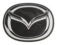 Коврик на панель BIG LOGO MAZDA 14*18см