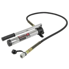 Насос гидравлический ручной 4т(объем масла-04л, давление-600bar,L шланга-0,8мм)