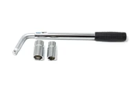 Ключ балонный Г-образный телескопический 3пр.(L:350-500мм, 17х19мм/21х23мм), в блистере