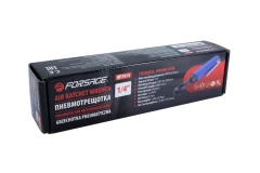 Пневмотрещотка с прорезиненной рукояткой 36Нм, 1/4''(потребление 77л/мин, 240 об/мин, L-200мм,6.3Bar,штуцер 1/4'')