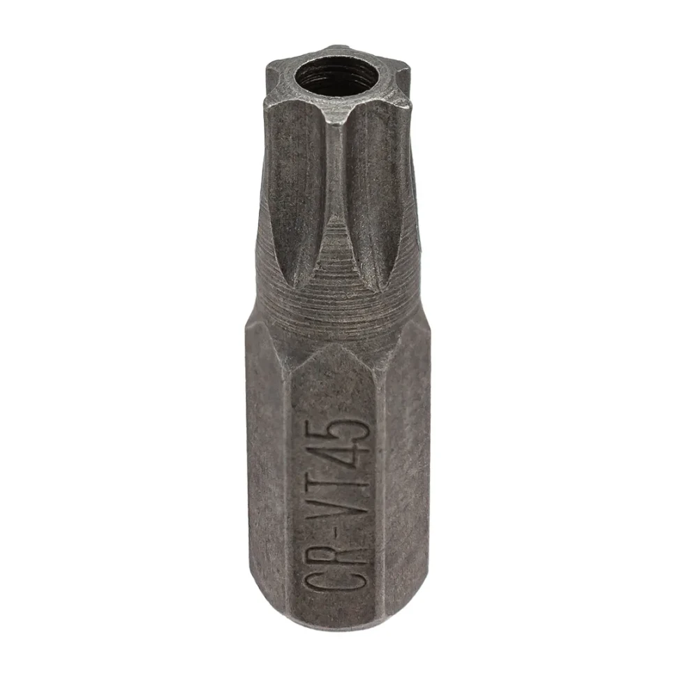 Бита TORX T45Hх30ммL c отверстием