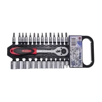 Набор торцевых головок и бит 1/4'',3/8''26пр