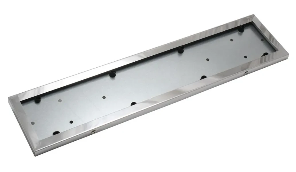 Рамка для номера нержавейка SLP29