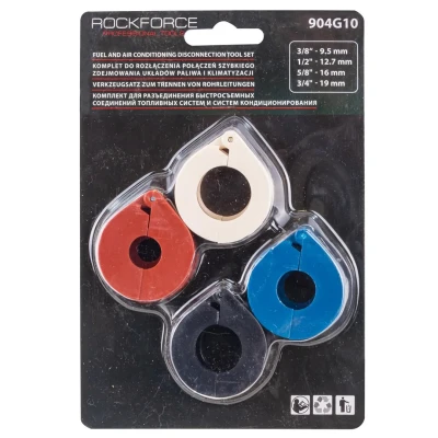 Комплект для разъединения быстросъемных соединений топливных систем и систем кондиционирования, 4пр на блистере