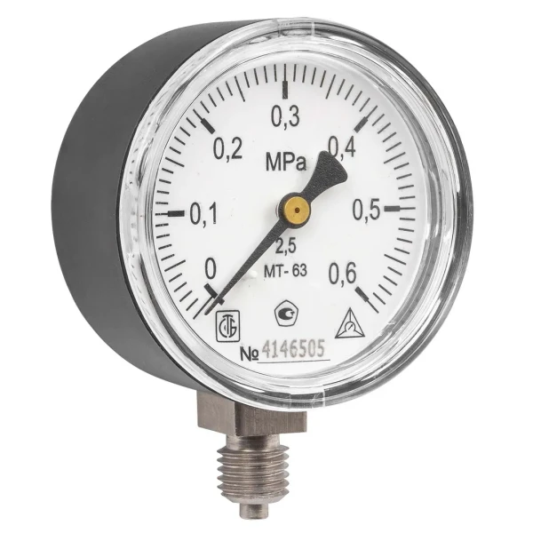 Манометр для насоса 0-0,6 МПа (резьба М12х1,5, G1/4)