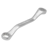 Ключ накидной, отогнутый на 45грд. короткий 14х15мм