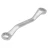 Ключ накидной, отогнутый на 45грд. короткий 14х15мм