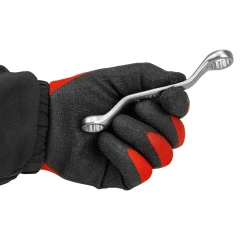 Ключ накидной, отогнутый на 45грд. короткий 14х15мм