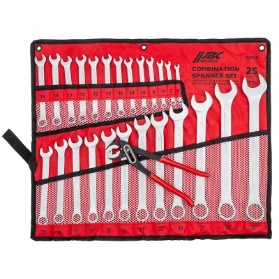 Набор ключей комбинированных 25пр.