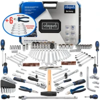 Набор инструментов 142+6 пр.1/4''3/8''1/2''(6-гр.)(4-32мм)