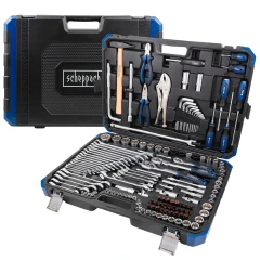 Набор инструментов 142+6 пр.1/4''3/8''1/2''(6-гр.)(4-32мм)