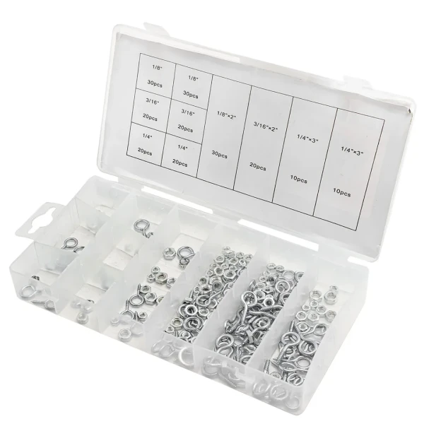 Рым-болты в комплекте с гайками, 210пр.