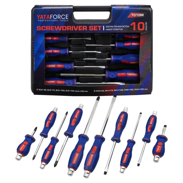 Отвертки, набор 10пр.