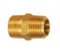 Штуцер латунный с наружными резьбами 3/8''X 1/4''(конус)