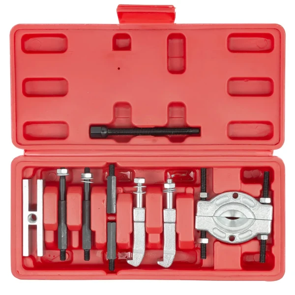 Набор съемников подшипников универсальный (сегментного типа/двухзахватный), в кейсе