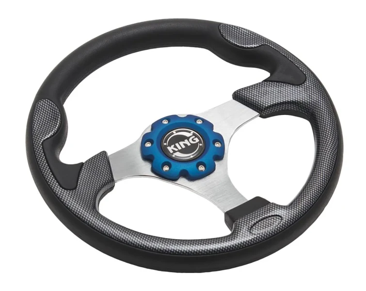 Руль спортивный JY9027L (black/carbon)