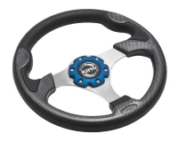 Руль спортивный JY9027L (black/carbon)