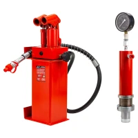 Цилиндр гидравлический для пресса гидравлического 20т в комплекте с насосом и манометром