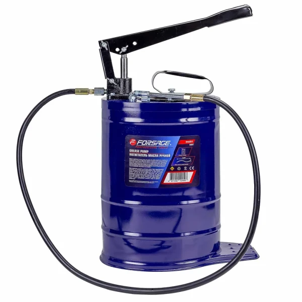 Нагнетатель масла ручной (бак 20кг, длина шланга 1.5м)