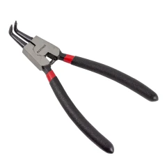 Съемник стопорных колец изогнутый на сжатие (90°,L-175мм), в блистере