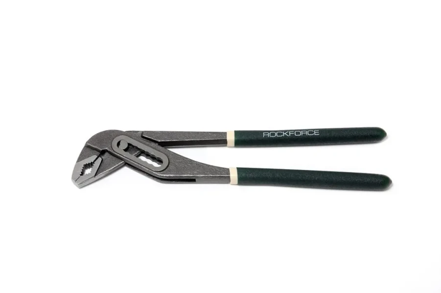 Пассатижи переставные сантехнические Cr-V 9.5''-240мм, в блистере