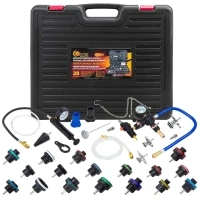 Набор приспособлений для тестирования систем охлаждения 28пр. (0-2.5bar), в кейсе