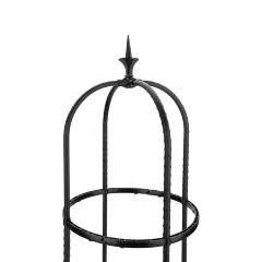 Опора для растений декоративная металлическая(H:120см,Ø21см)