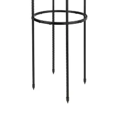 Опора для растений декоративная металлическая(H:120см,Ø21см)