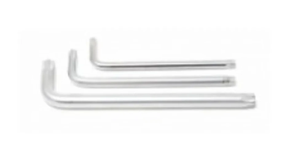 Ключ Г-образный TORX экстра длинный T27H с отверстием