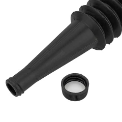 Воронка пластиковая с крышкой 1.5л(Ø100мм, Lобщ. 370мм)