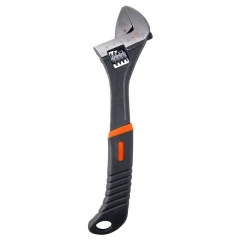 Ключ разводной с прорезиненной рукояткой 12''-300мм, в блистере